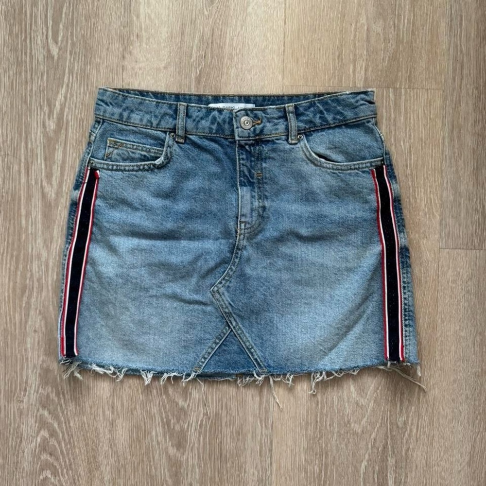 Zara denim skirt